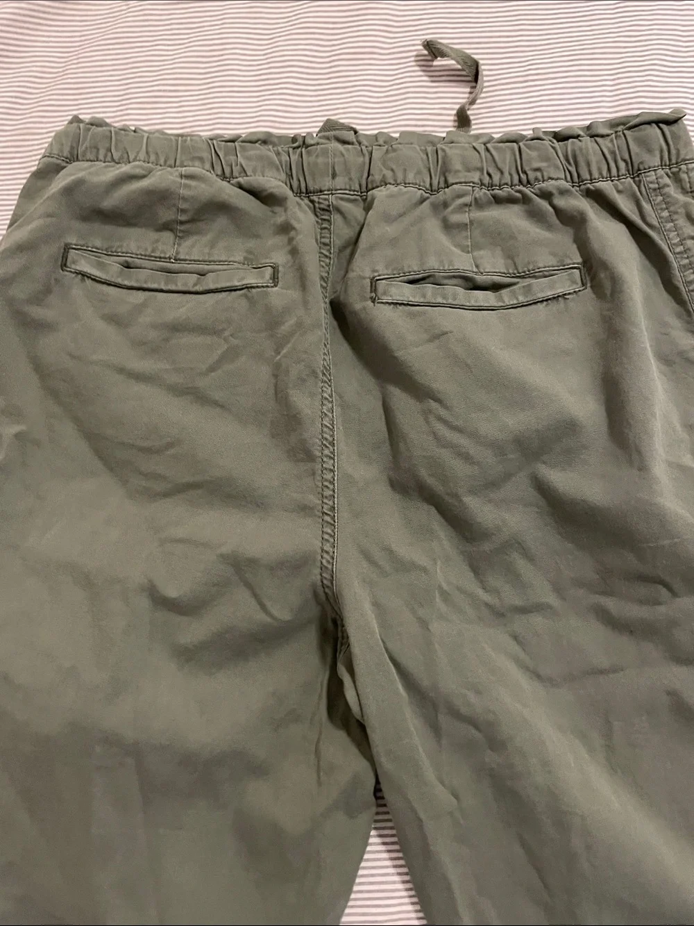 Sonoma Olive Drawstring Women’s Chino Pants
